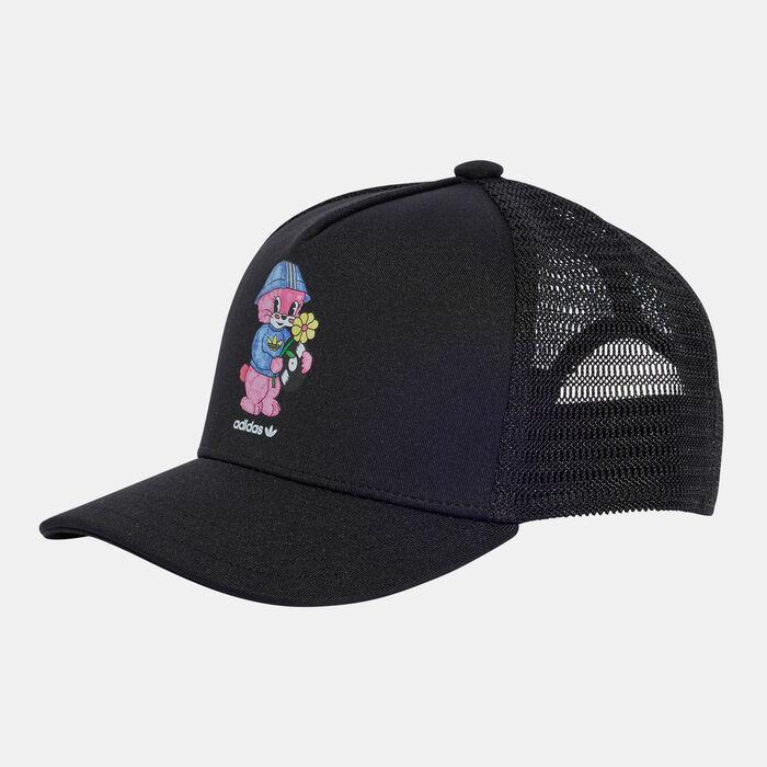 adidas Originals Kids' Graphic Trucker Cap Black adidas Originals Kids' Graphic Trucker Cap Black image number 0