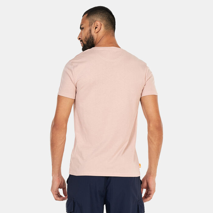 Timberland Men's Dunstan River Pocket T-Shirt Pink image number 1