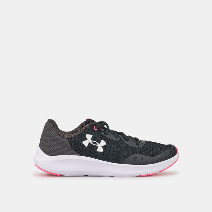 Under Armour Kids' UA Charged Pursuit 3 Running Shoe (Older Kids) Black Under Armour Kids' UA Charged Pursuit 3 Running Shoe (Older Kids) Black image number 0