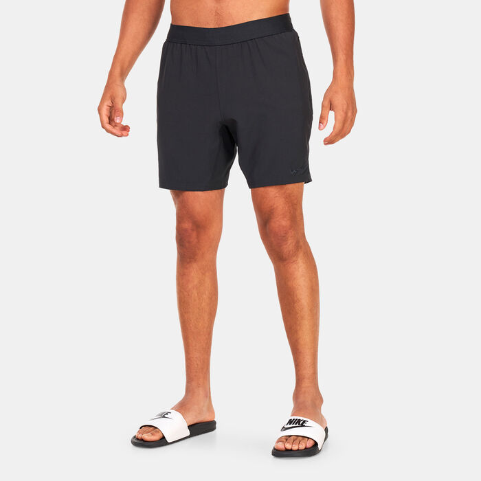 Nike Swim Men's Swim 7-Inch Volley Shorts Black Nike Swim Men's Swim 7-Inch Volley Shorts Black image number 0