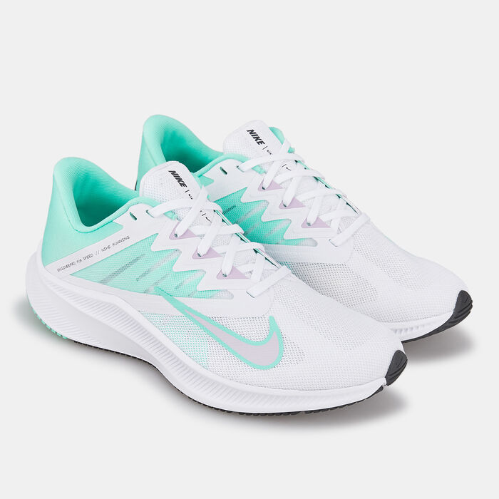 Nike Women's Quest 3 Shoe White Nike Women's Quest 3 Shoe White image number 1