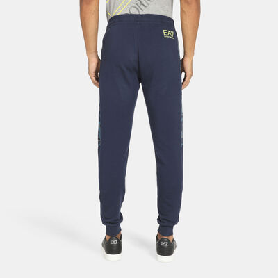 EA7 Emporio Armani Men's Logo Sweatpants Blue EA7 Emporio Armani Men's Logo Sweatpants Blue