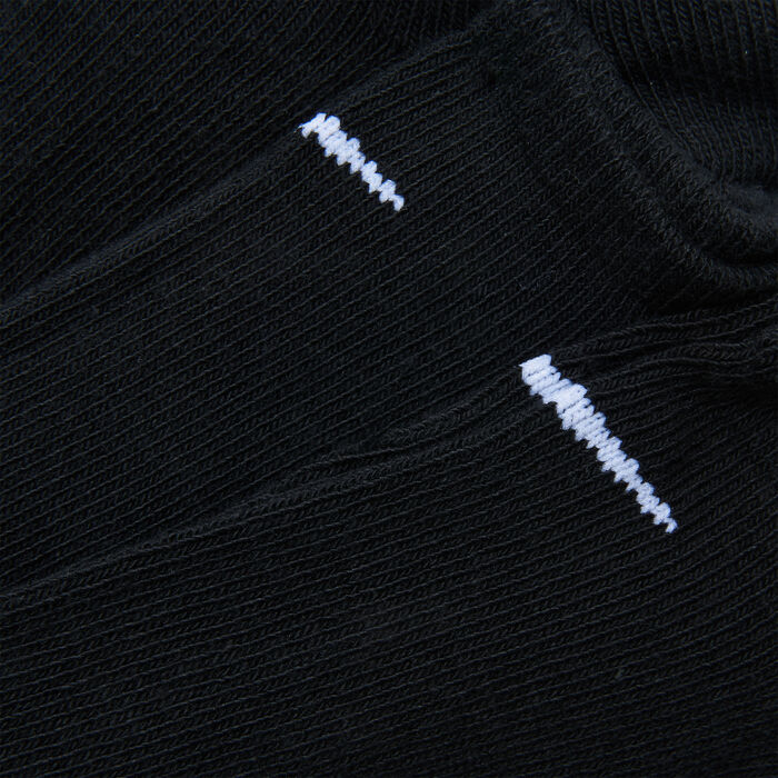 Nike No Show Trainer Socks (3 Pack) Black Nike No Show Trainer Socks (3 Pack) Black image number 1
