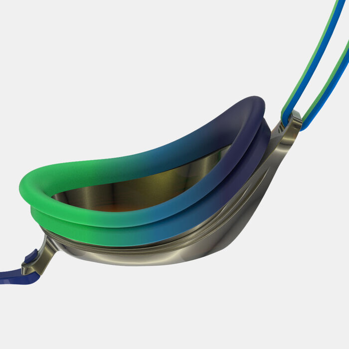 Speedo Kids' Vengeance Mirror Swimming Goggles Green Speedo Kids' Vengeance Mirror Swimming Goggles Green image number 2