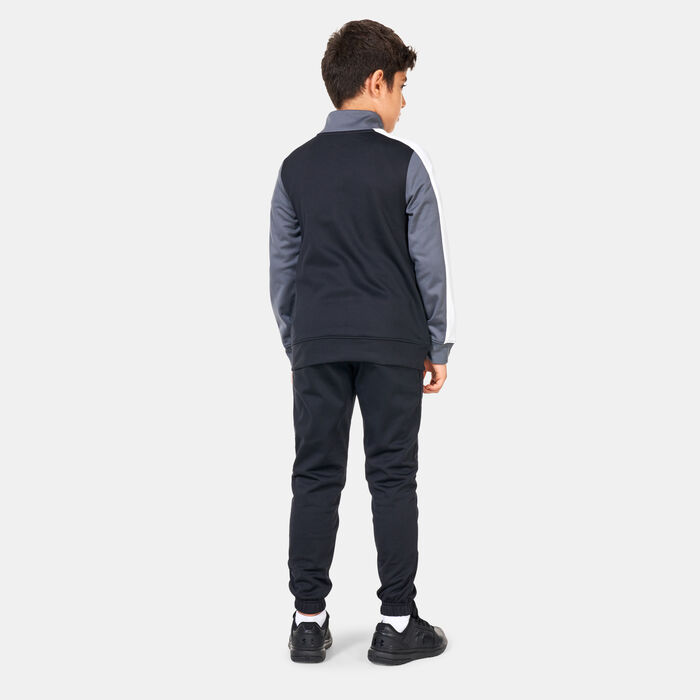Under Armour Kids' Knit Colourblock Tracksuit Black image number 1