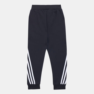 adidas Kids' Future Icons 3-Stripes Tapered Pants Black