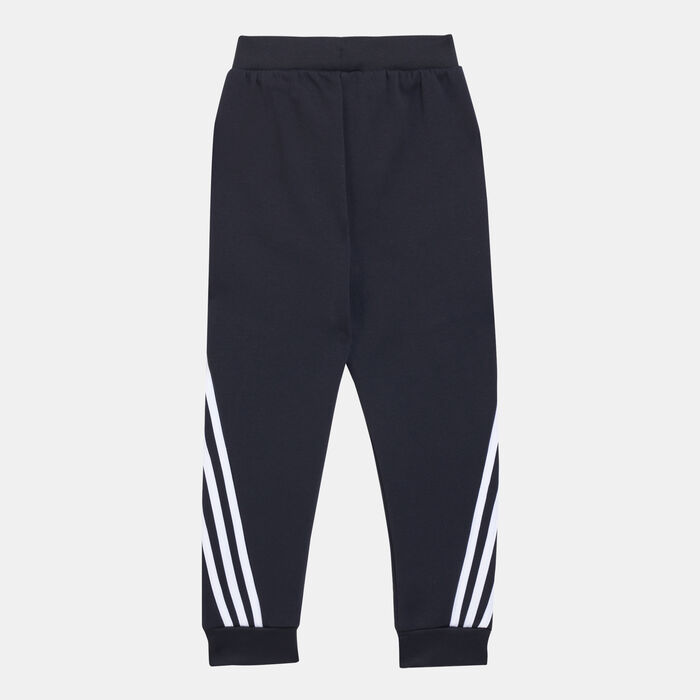 adidas Kids' Future Icons 3-Stripes Tapered Pants Black adidas Kids' Future Icons 3-Stripes Tapered Pants Black image number 1