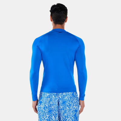 Speedo Men's Essential Rashguard Swimming T-Shirt Blue