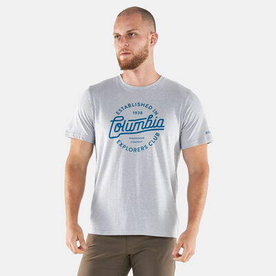 Columbia Men's Bluff Mesa™ II Graphic T-Shirt Grey