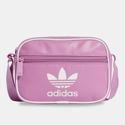 adidas Originals Men's Adicolor Classic Mini Crossbody Bag Purple adidas Originals Men's Adicolor Classic Mini Crossbody Bag Purple