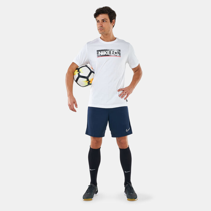 Nike Men's F.C. Seasonal Block T-Shirt White Nike Men's F.C. Seasonal Block T-Shirt White image number 2