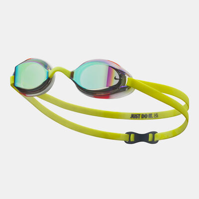 Nike Swim Kids' Legacy Mirror Swimming Goggles Green