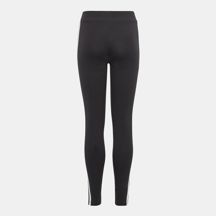 adidas Kids’ Essentials 3-Stripes Tights Black image number 1