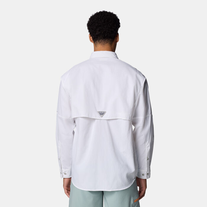 Columbia Men's Bahama™ II Long Sleeve Shirt White Columbia Men's Bahama™ II Long Sleeve Shirt White image number 1