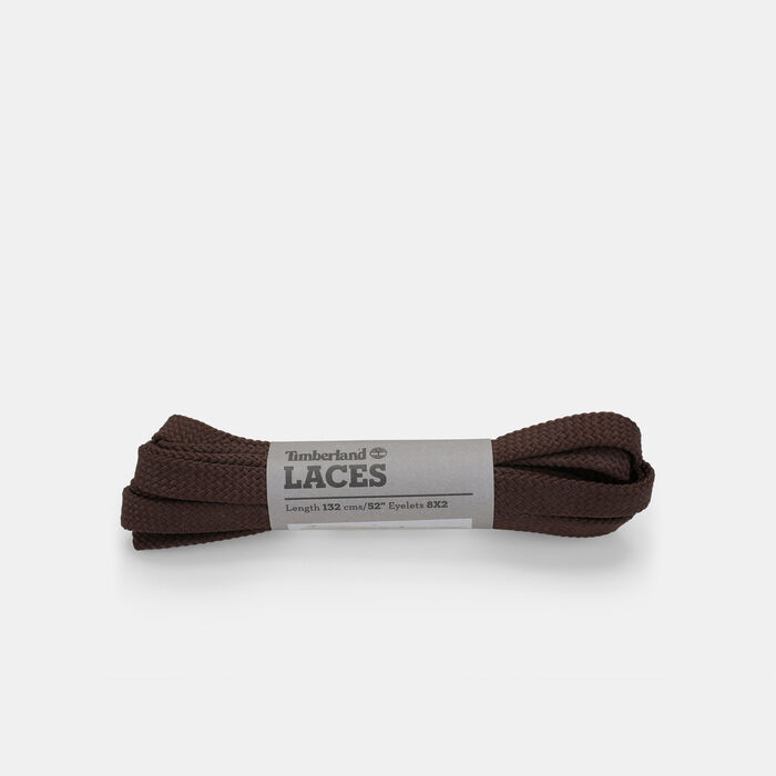 Timberland Flat Polyester 52-Inch Replacement Shoe Laces Brown Timberland Flat Polyester 52-Inch Replacement Shoe Laces Brown image number 0