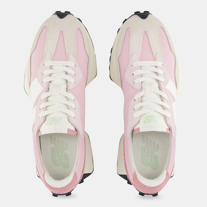 New Balance Women's 327 Shoes Pink image number 4