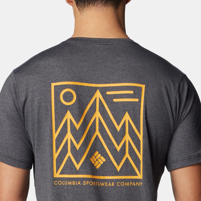 Columbia Men's Kwick Hike Graphic T-Shirt Black Columbia Men's Kwick Hike Graphic T-Shirt Black image number 2