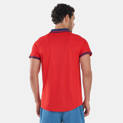 Nike Men's Court Dri-FIT ADV Slam Polo Shirt Red Nike Men's Court Dri-FIT ADV Slam Polo Shirt Red