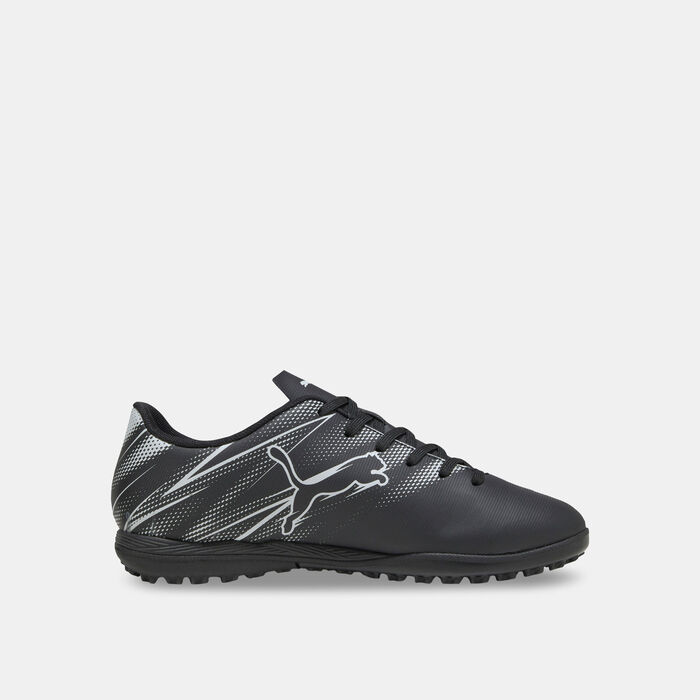PUMA Kids' ATTACANTO Turf Ground Football Shoes Black image number 2