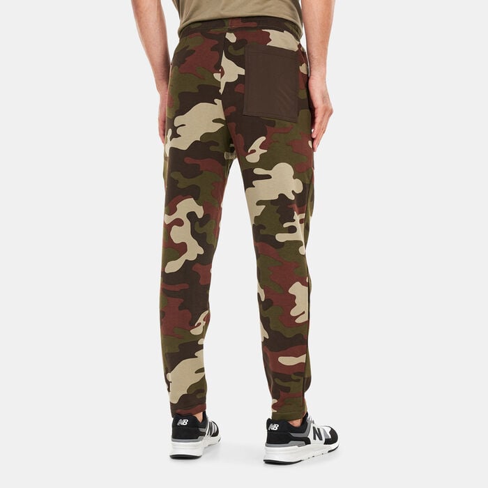 New Balance Men's Athletics Camo Fleece Pants Brown New Balance Men's Athletics Camo Fleece Pants Brown image number 1