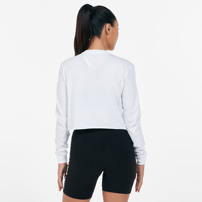 Vans Women's Junior V T-Shirt White Vans Women's Junior V T-Shirt White image number 1