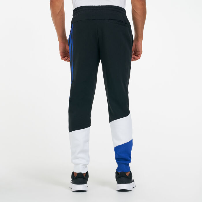 adidas Men's Sportswear Colourblock Sweatpants Black adidas Men's Sportswear Colourblock Sweatpants Black image number 1