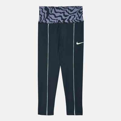 Nike Kids' Electric Zebra Leggings (Baby & Toddler) Black