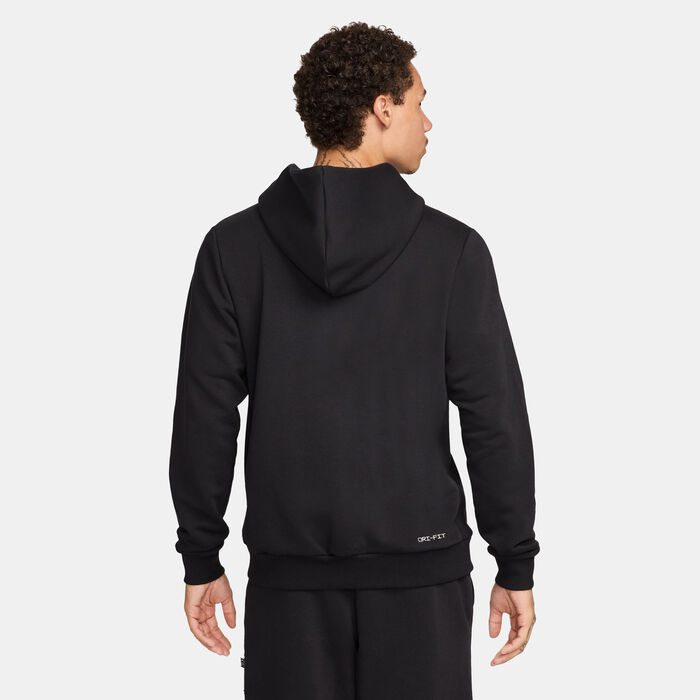 Nike Men's Standard Issue Dri-FIT Full-Zip Basketball Hoodie Black image number 1