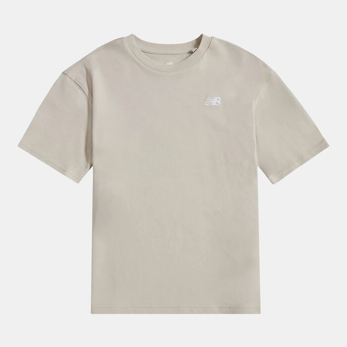 New Balance Kids' Small Logo Zip Hoodie Beige image number 0