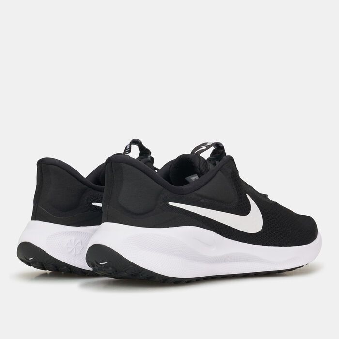 Nike Women's Revolution 7 EasyOn Road Running Shoes Black Nike Women's Revolution 7 EasyOn Road Running Shoes Black image number 3