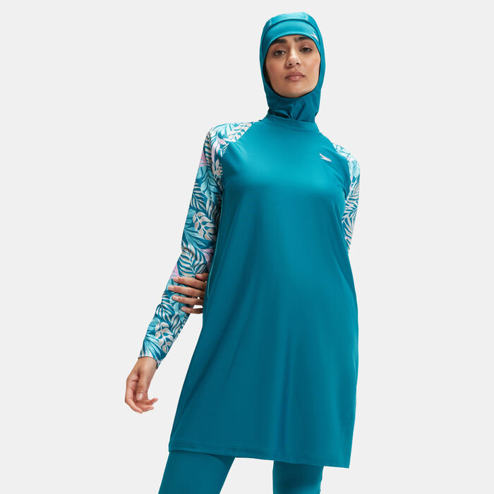 Speedo Women's 3-Piece Swimsuit Blue Speedo Women's 3-Piece Swimsuit Blue image number 2