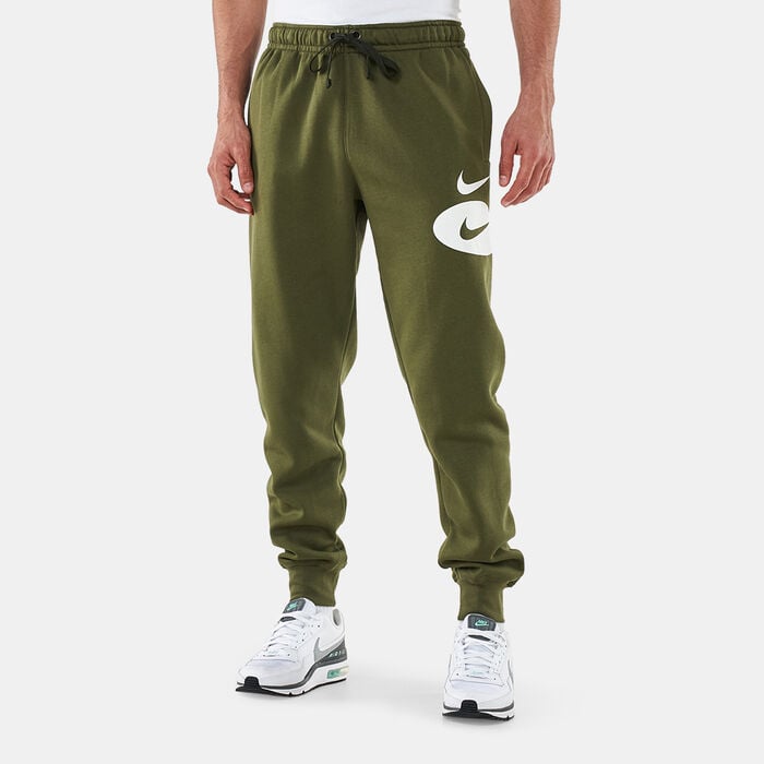 Nike Men's Sportswear Swoosh League Fleece Sweatpants Green Nike Men's Sportswear Swoosh League Fleece Sweatpants Green image number 0