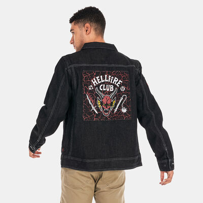 Vans Men's x Stranger Things HFC Jean Jacket Black Vans Men's x Stranger Things HFC Jean Jacket Black