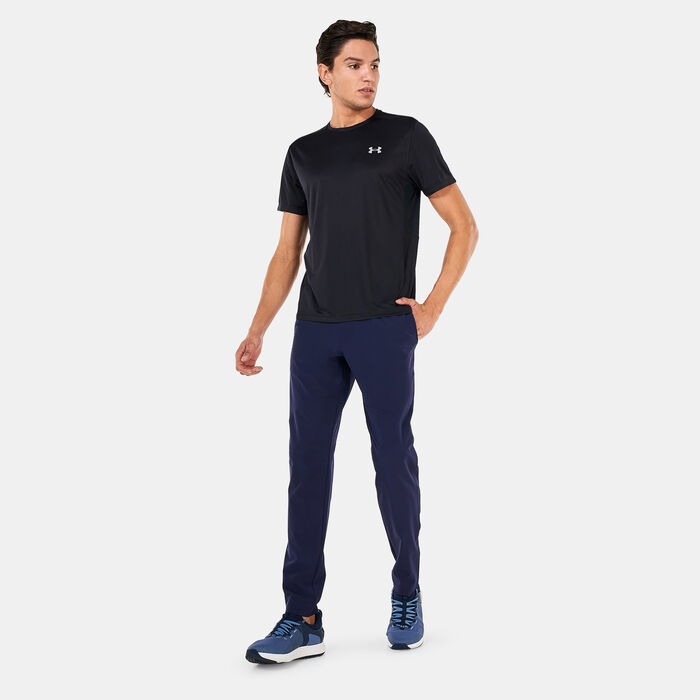 Under Armour Men's UA Stretch Woven Pants Blue image number 2