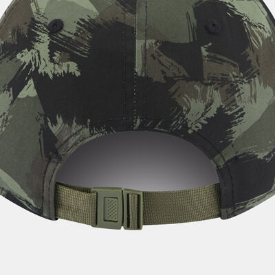 New Era Men's Painted Allover Print 9FORTY Chicago Bulls Cap Green