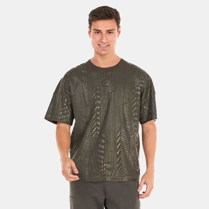 EA7 Emporio Armani Men's Train Graphic Series T-Shirt Green EA7 Emporio Armani Men's Train Graphic Series T-Shirt Green image number 0