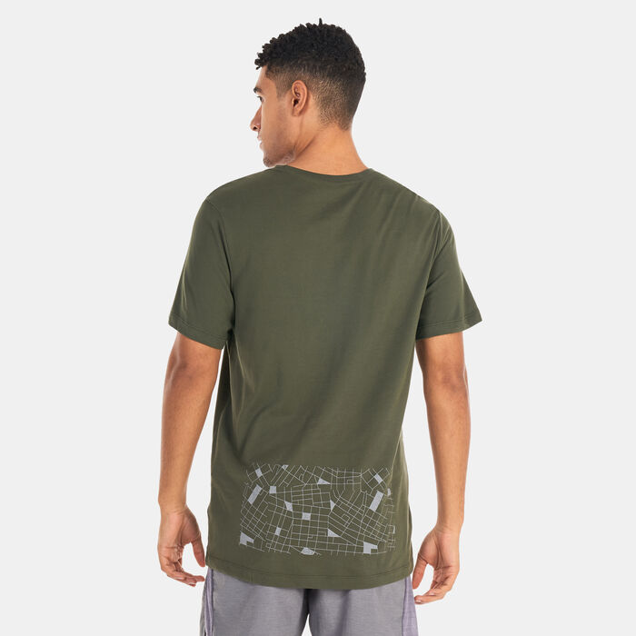 Nike Men's Dri-FIT Run Division T-Shirt Green Nike Men's Dri-FIT Run Division T-Shirt Green image number 1