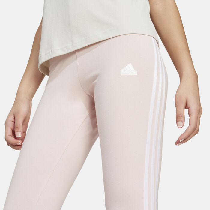 adidas Women's Future Icons 3-Stripes Leggings Pink adidas Women's Future Icons 3-Stripes Leggings Pink image number 3
