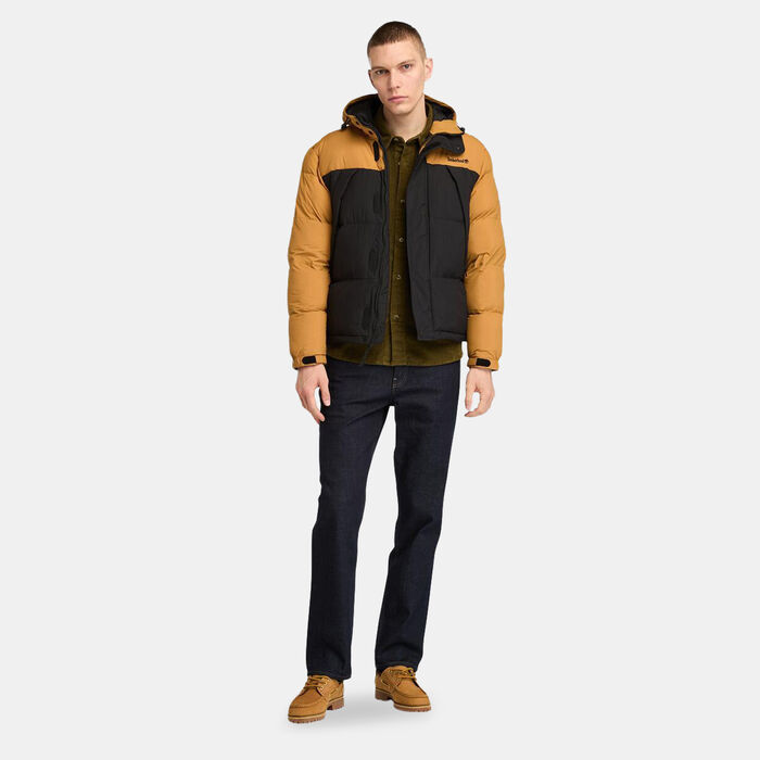Timberland Men's Durable Water-Repellent Puffer Jacket Brown Timberland Men's Durable Water-Repellent Puffer Jacket Brown image number 2