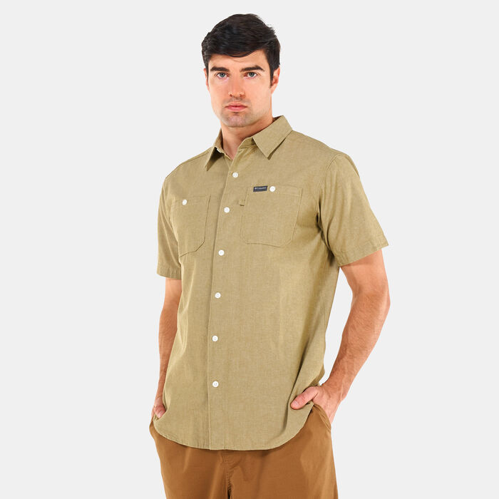 Columbia Men's Scenic Ridge™ Woven Shirt Green Columbia Men's Scenic Ridge™ Woven Shirt Green image number 0