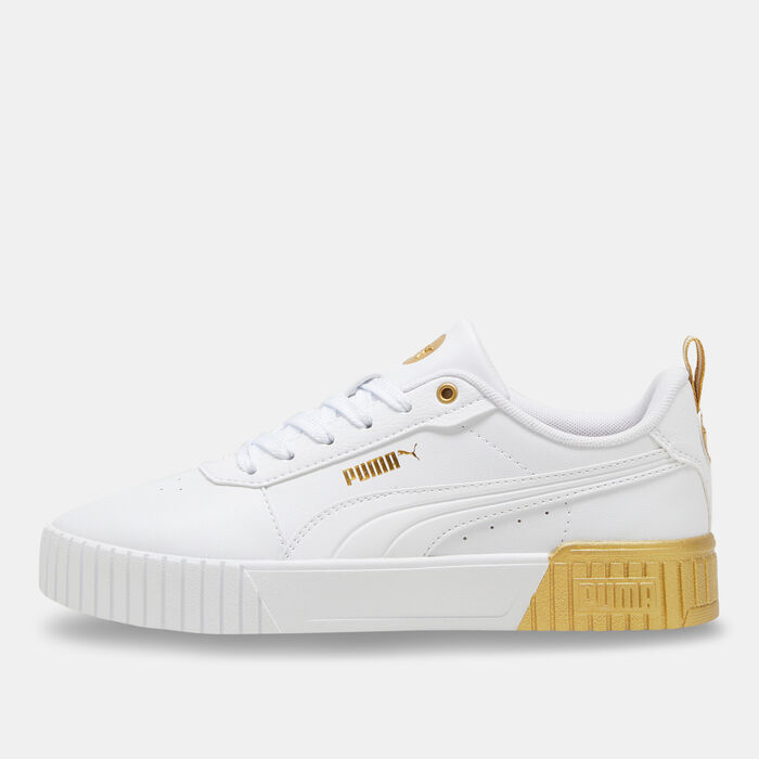 PUMA Women's Carina 2.0 Metallic Dream Shoes White image number 0