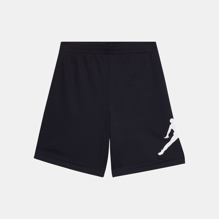 Jordan Kids' Jumpman Wrap Mesh Shorts Black Jordan Kids' Jumpman Wrap Mesh Shorts Black image number 0
