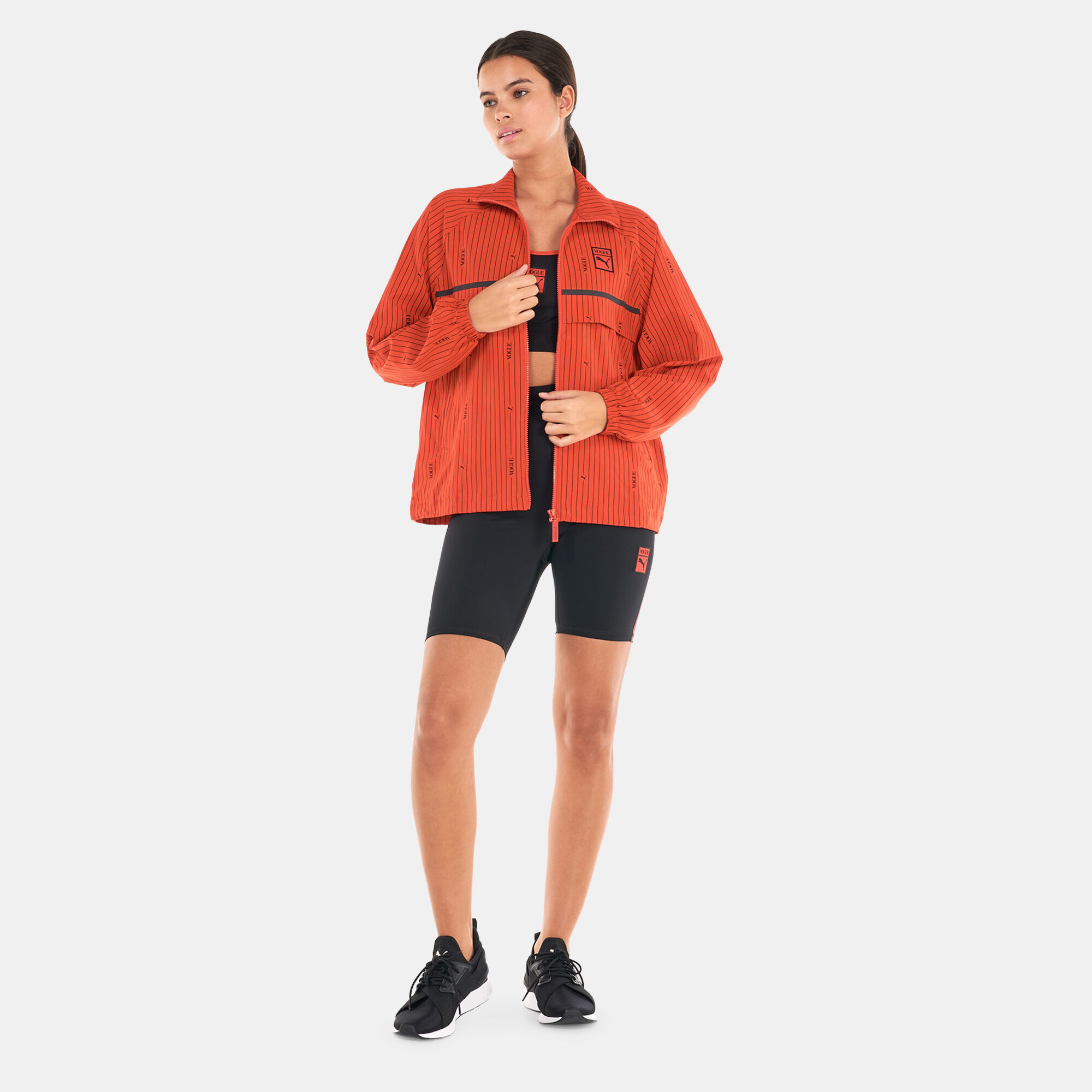 Women's x VOGUE Woven Jacket Red PUMA in Qatar -SSS Women's x VOGUE Woven Jacket Red PUMA in Qatar -SSS