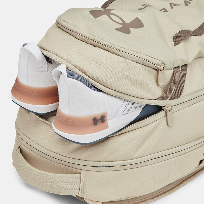 Under Armour Hustle 6.0 Backpack Beige image number 2