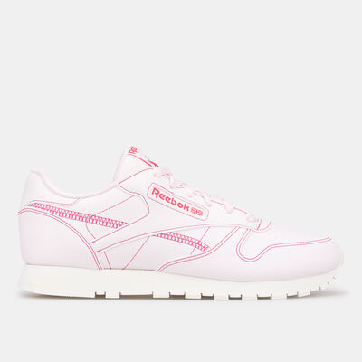 Reebok Women's Classic Leather Vegan Shoe Pink