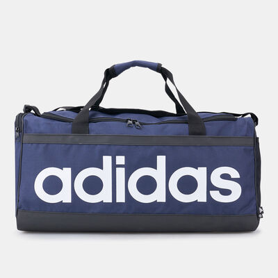adidas Men's Essentials Linear Duffel Bag (Medium) Multi adidas Men's Essentials Linear Duffel Bag (Medium) Multi