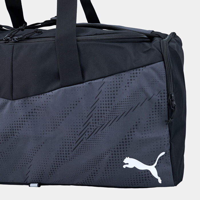 PUMA Men's individualRISE Medium Duffel Bag Black PUMA Men's individualRISE Medium Duffel Bag Black image number 3