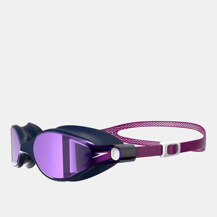 Speedo Women's Virtue Mirror Swimming Goggles Purple image number 2