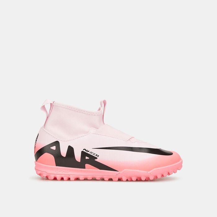 Nike Kids' Mercurial Superfly 9 Academy Turf Ground Football Shoes Pink Nike Kids' Mercurial Superfly 9 Academy Turf Ground Football Shoes Pink image number 0