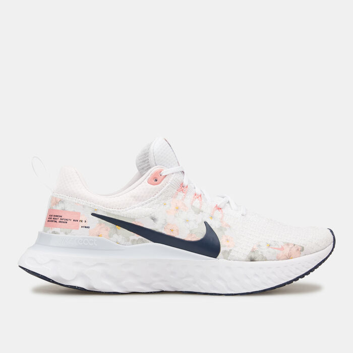 Nike Women's React Infinity 3 Premium Road Running Shoe White Nike Women's React Infinity 3 Premium Road Running Shoe White image number 0
